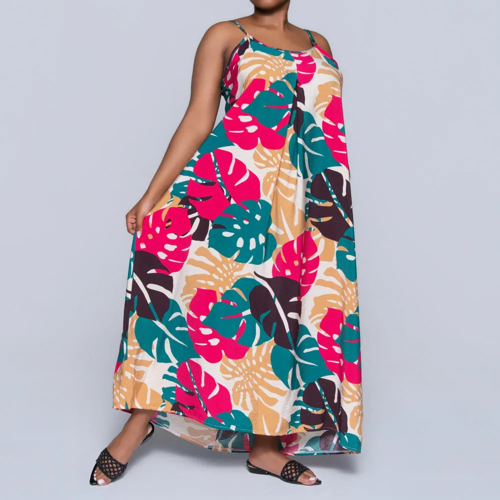 Stone Sleeveless Printed Airflow Dress sold by Fashion World product image thumbnail 4