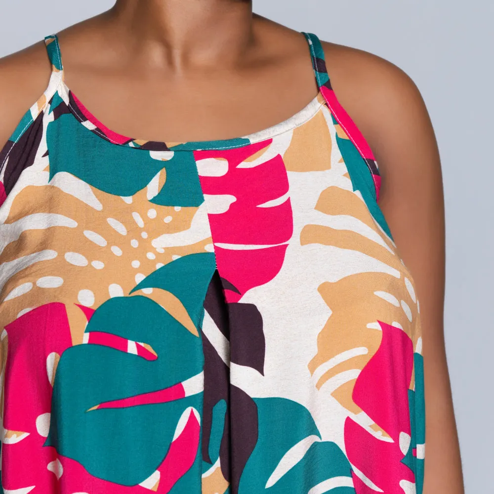 Stone Sleeveless Printed Airflow Dress sold by Fashion World product image thumbnail 2