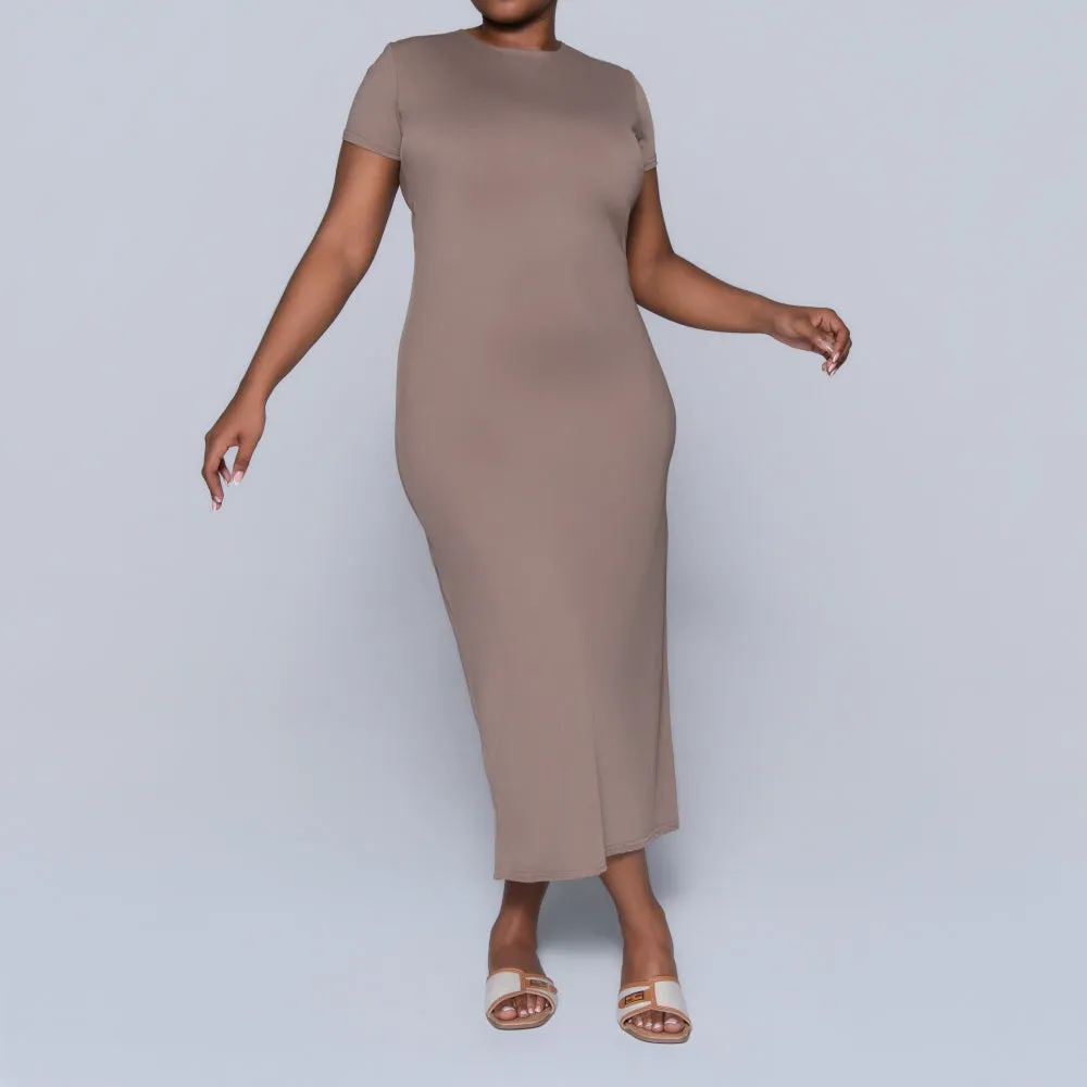 Mocca Short Sleeve Dress sold by Fashion World product image thumbnail 4