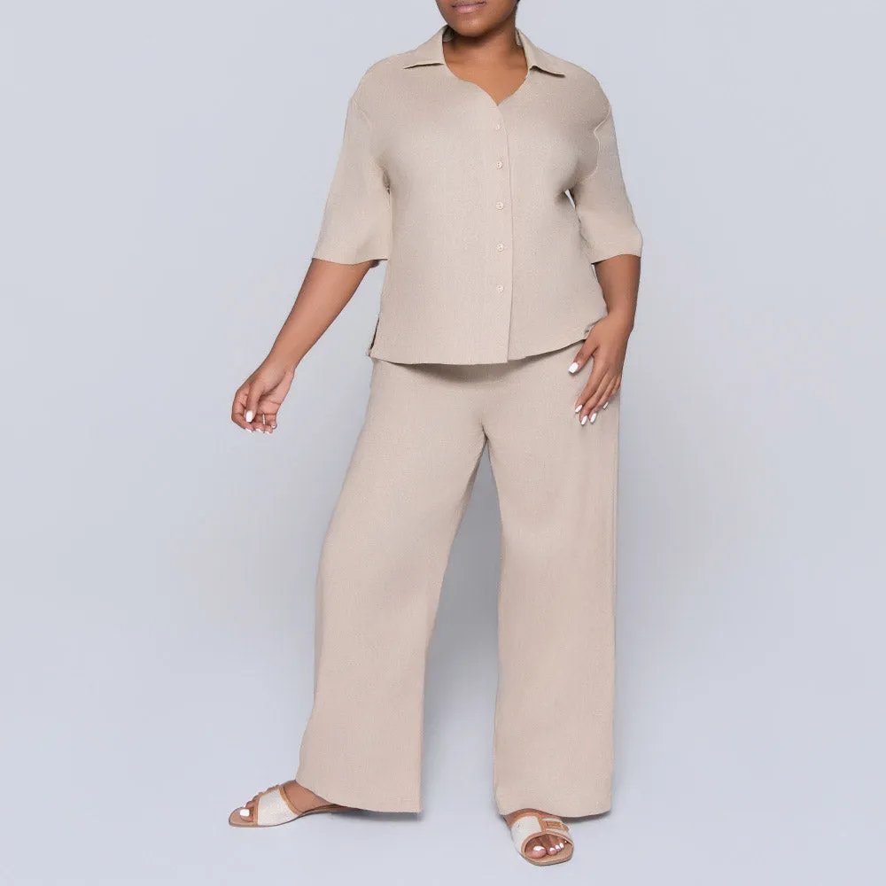Stone Rayon Pants sold by Fashion World product image thumbnail 2