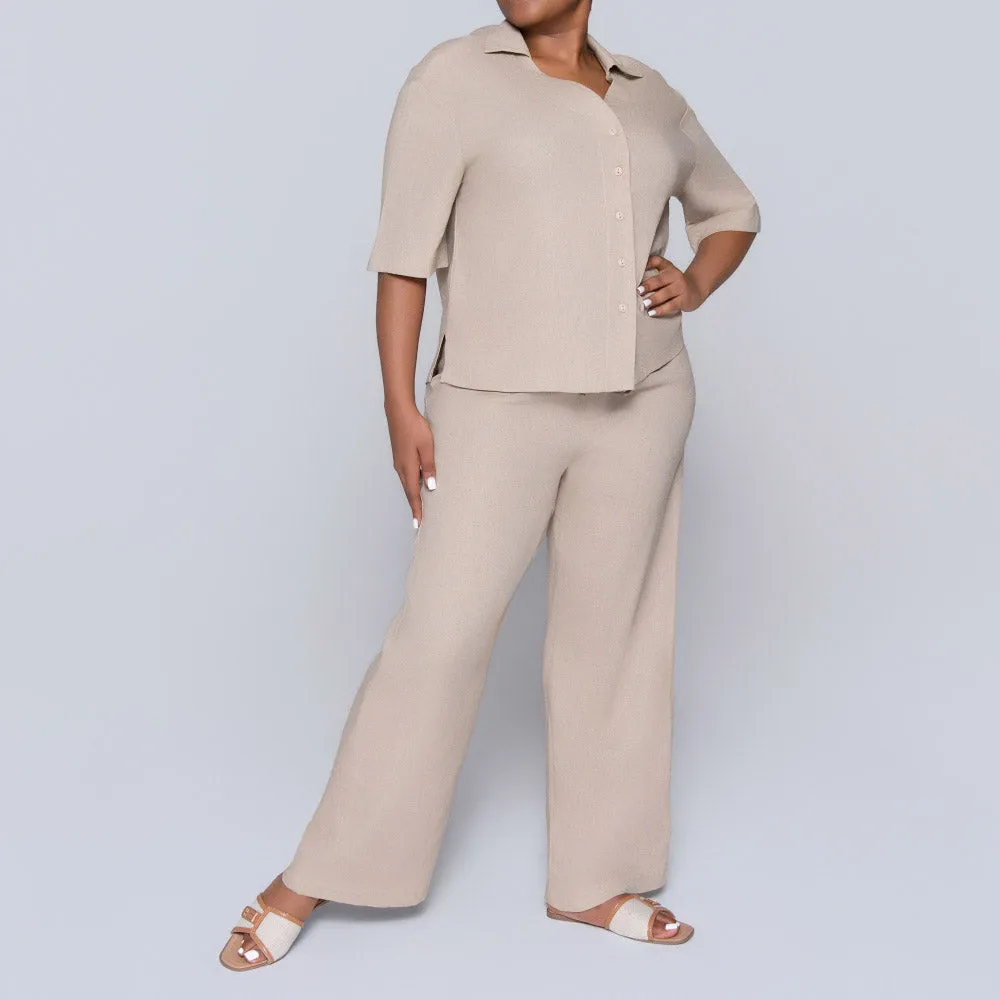 Stone Rayon Pants sold by Fashion World product image thumbnail 3