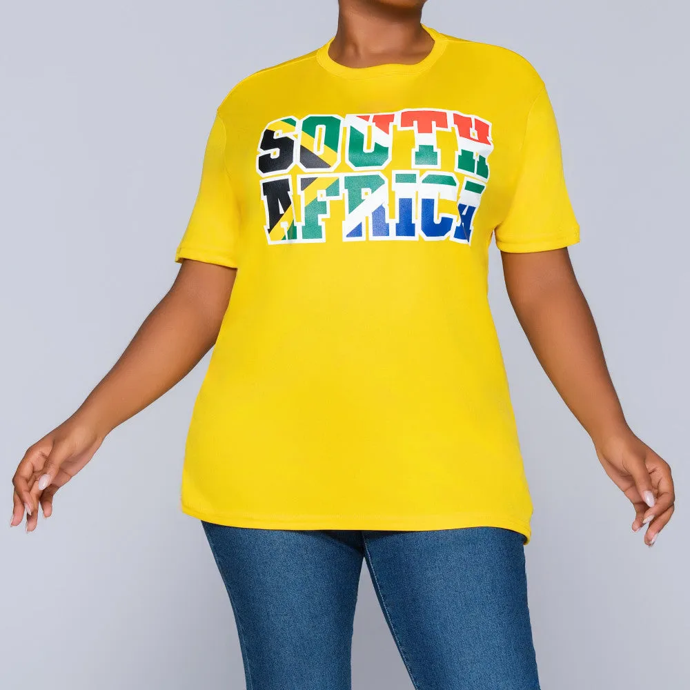 World Cup Short Sleeve Ladies Tee sold by Fashion World product image thumbnail 5
