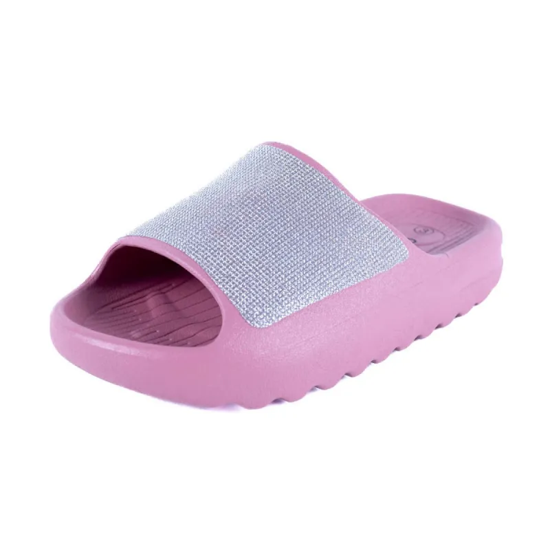 Berry Diamante Sandals sold by Fashion World