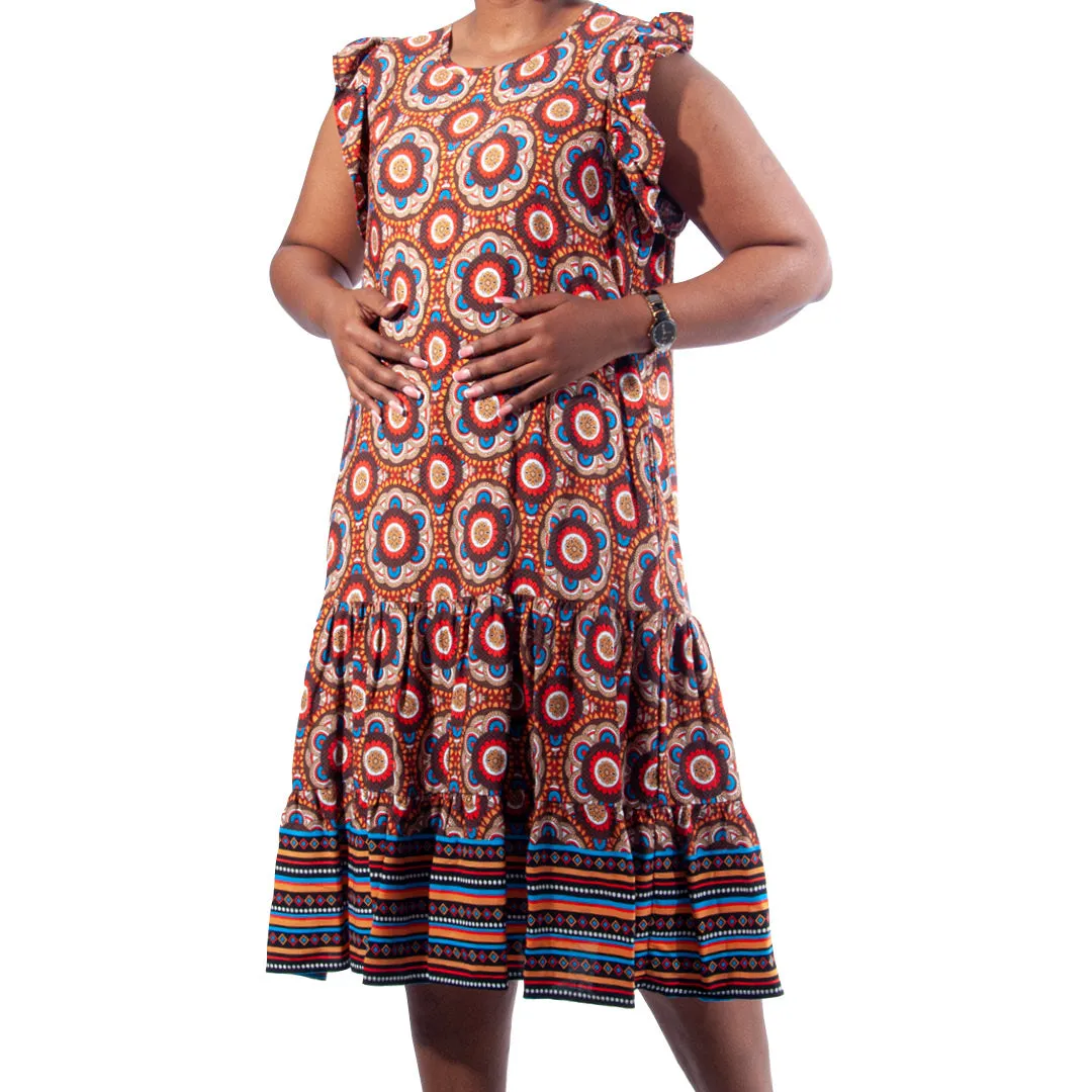 Plus Size Short Sleeve Printed Tunic sold by Fashion World product image thumbnail 2