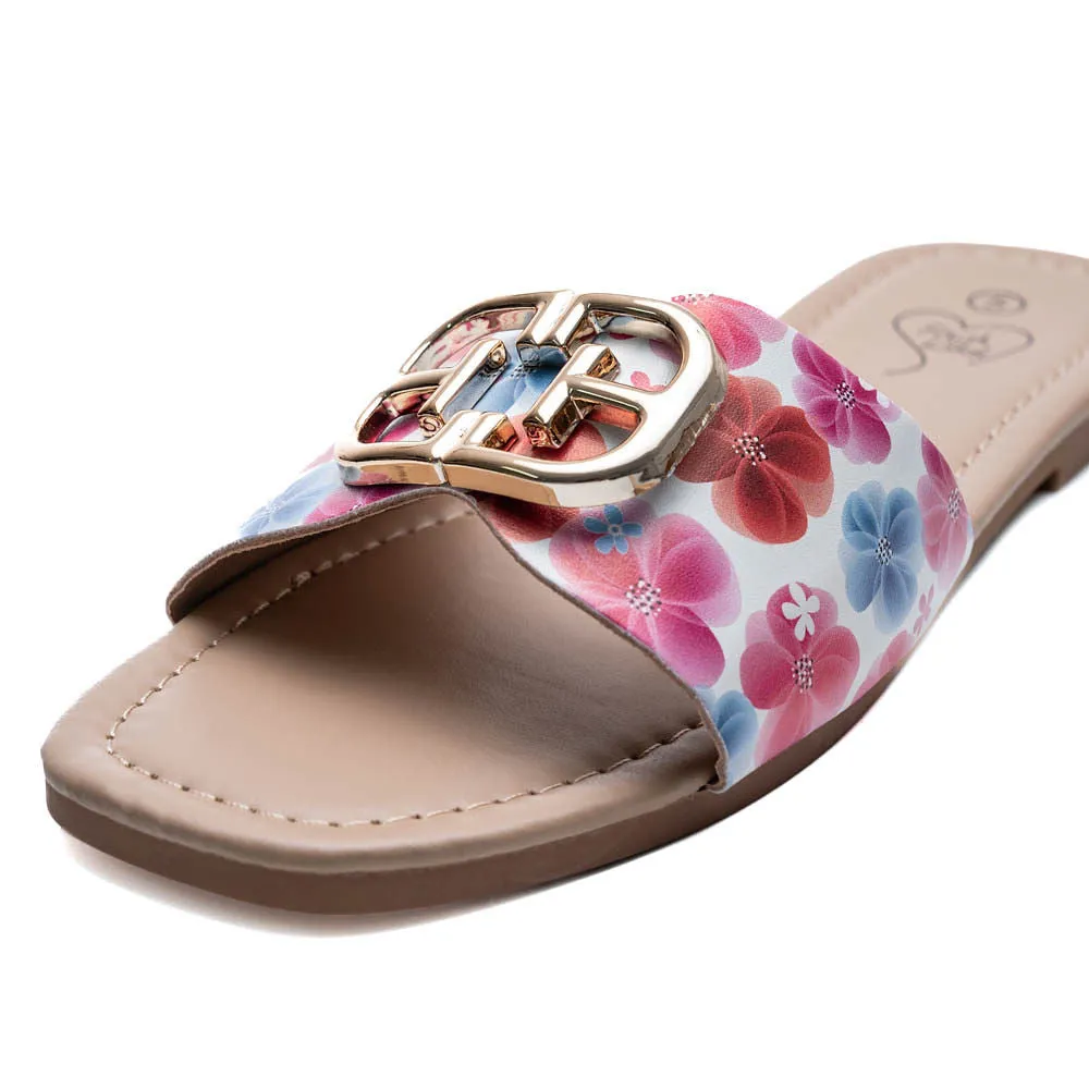 Ladies Floral Print Sandals sold by Fashion World product image thumbnail 3
