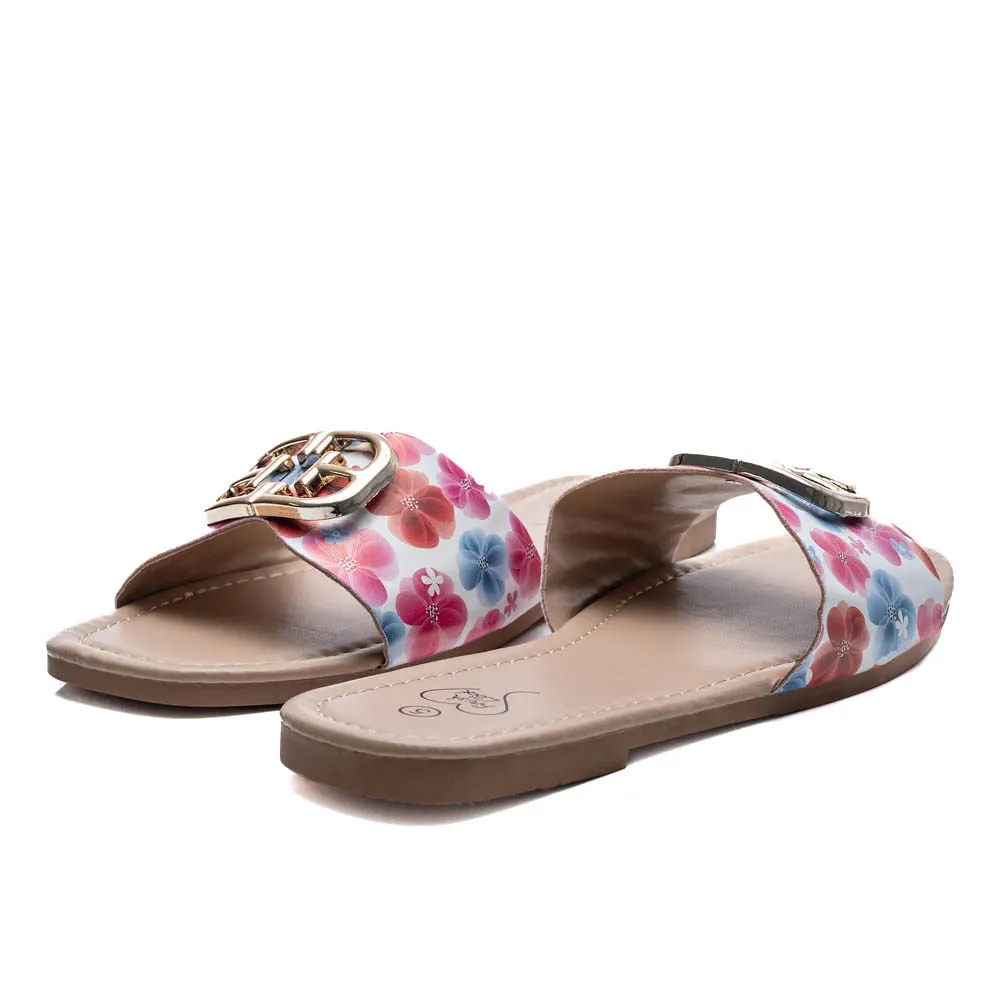 Ladies Floral Print Sandals sold by Fashion World product image thumbnail 4