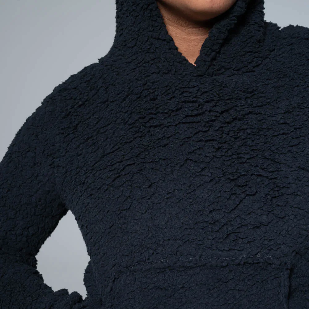 Black Fleece Hoodie Jacket sold by Fashion World product image thumbnail 4