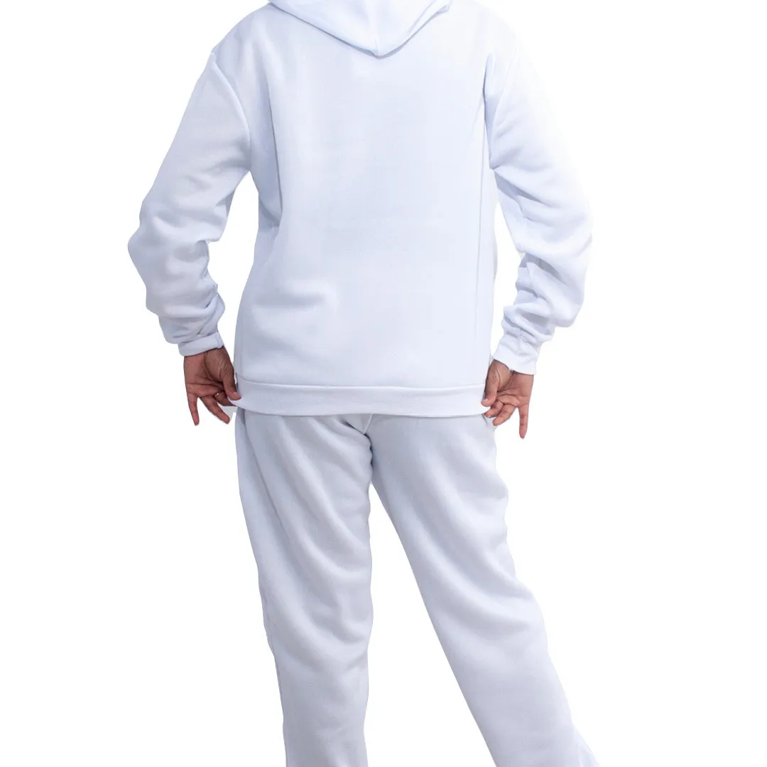 Ladies White Hoodie sold by Fashion World product image thumbnail 3