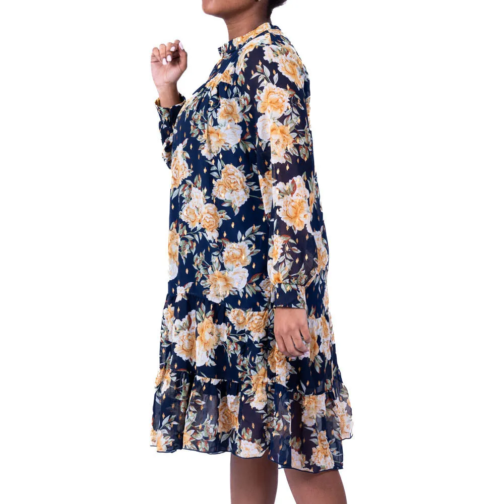 Printed Chiffon Dress sold by Fashion World product image thumbnail 2