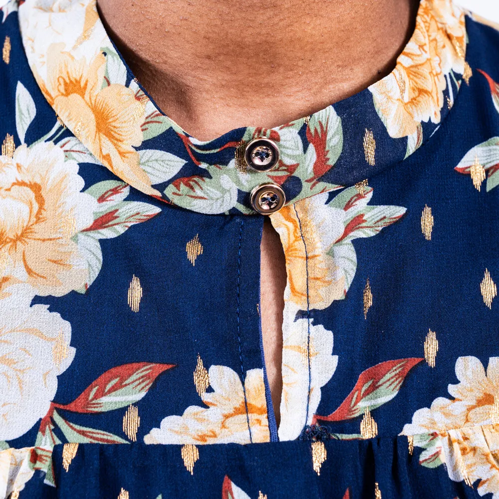 Printed Chiffon Dress sold by Fashion World product image thumbnail 5