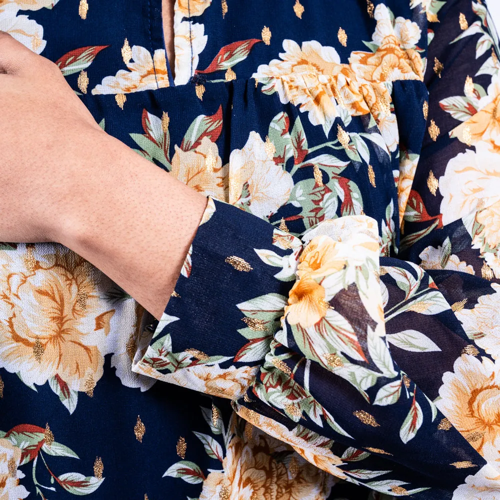 Printed Chiffon Dress sold by Fashion World product image thumbnail 3