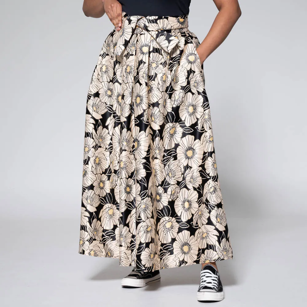Printed Satin Skirt sold by Fashion World product image thumbnail 5