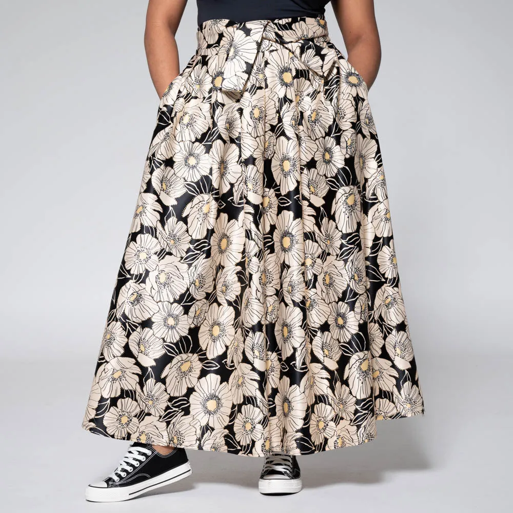 Printed Satin Skirt sold by Fashion World product image thumbnail 2