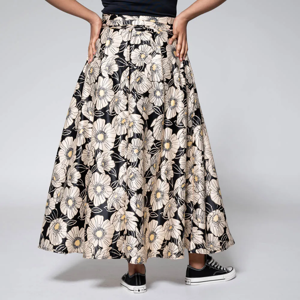 Printed Satin Skirt sold by Fashion World product image thumbnail 3