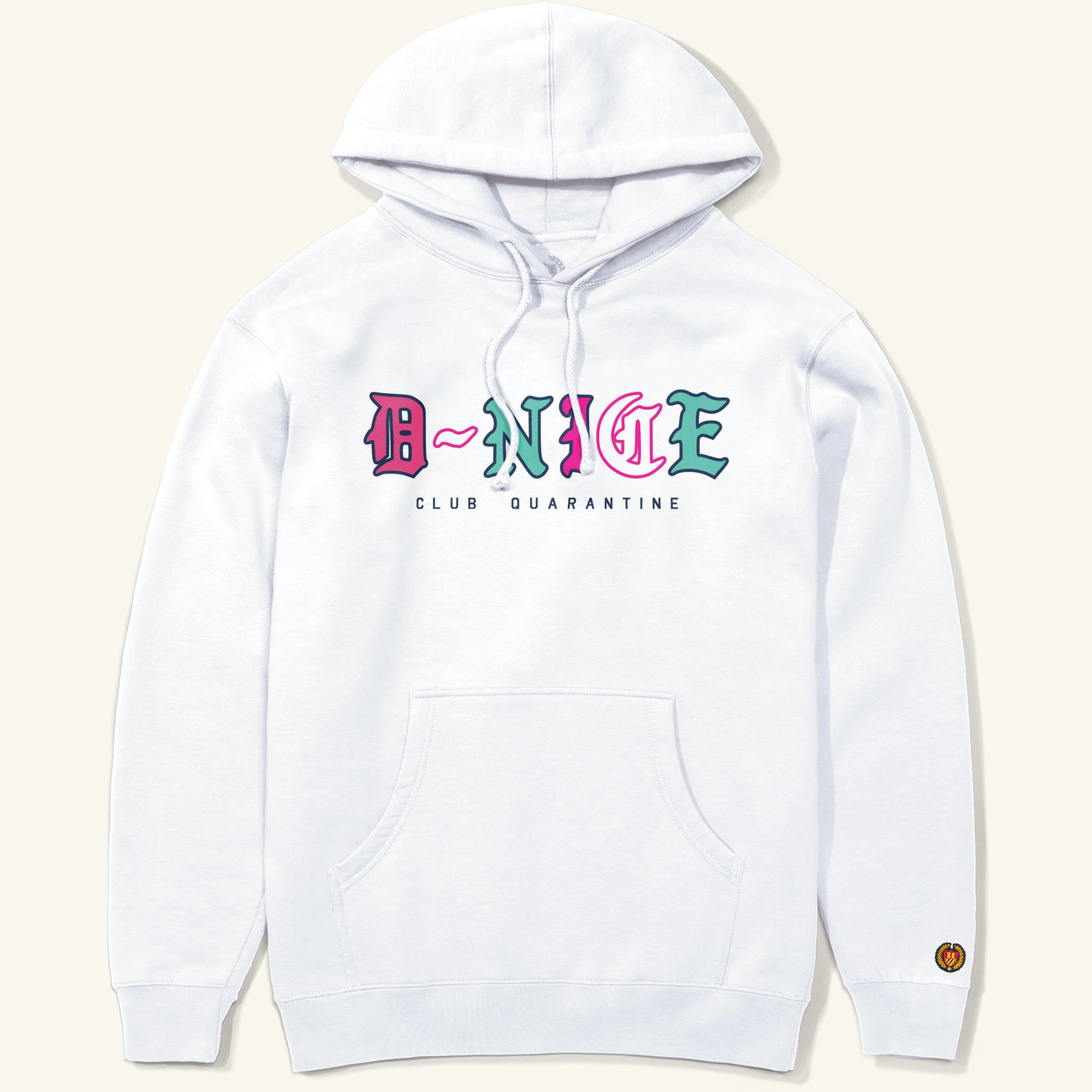 D-Nice Gothic Hoodie, White sold by Bel Air Athletics