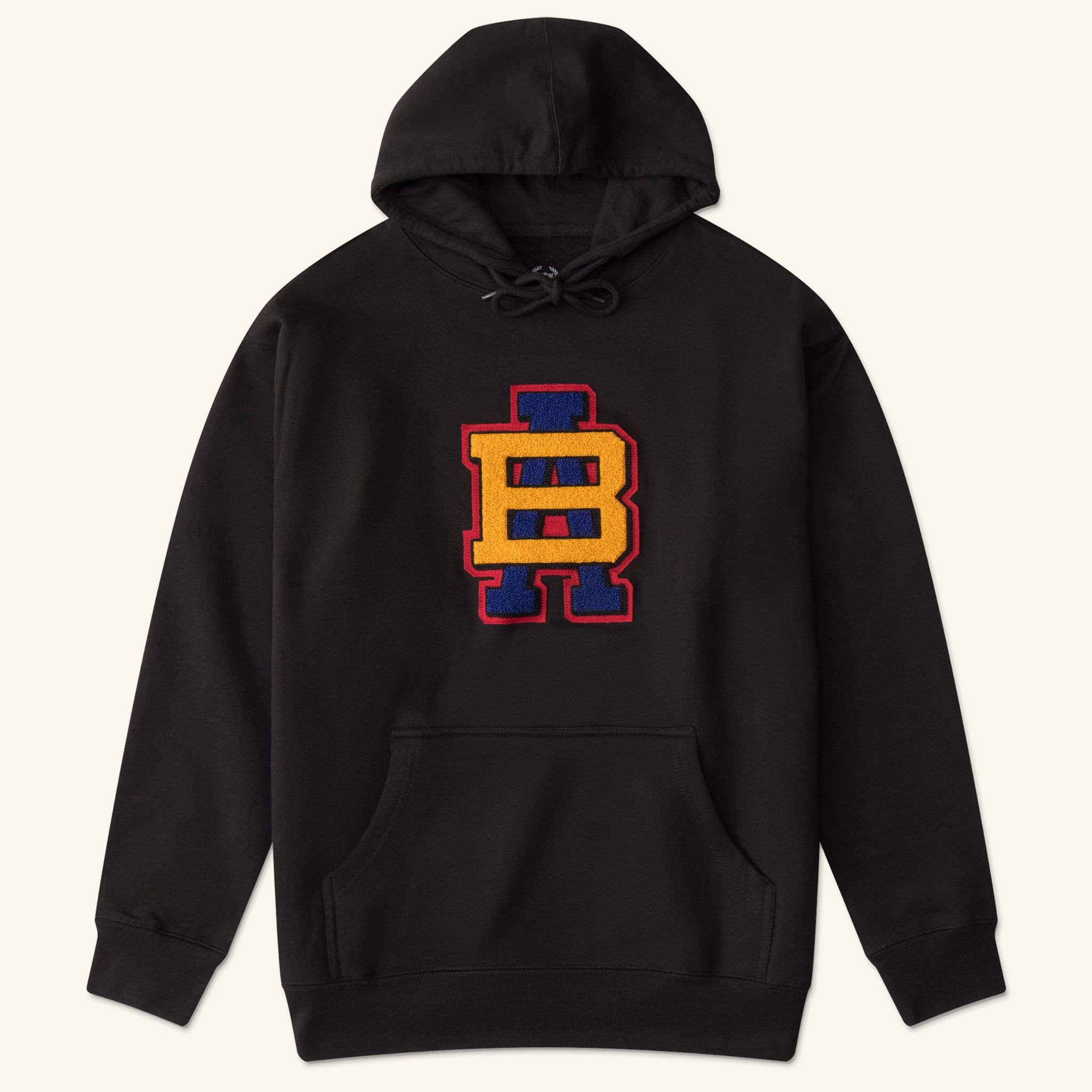 CHENILLE O.T.T. LOGO HOODIE, BLACK sold by Bel Air Athletics product image thumbnail 2