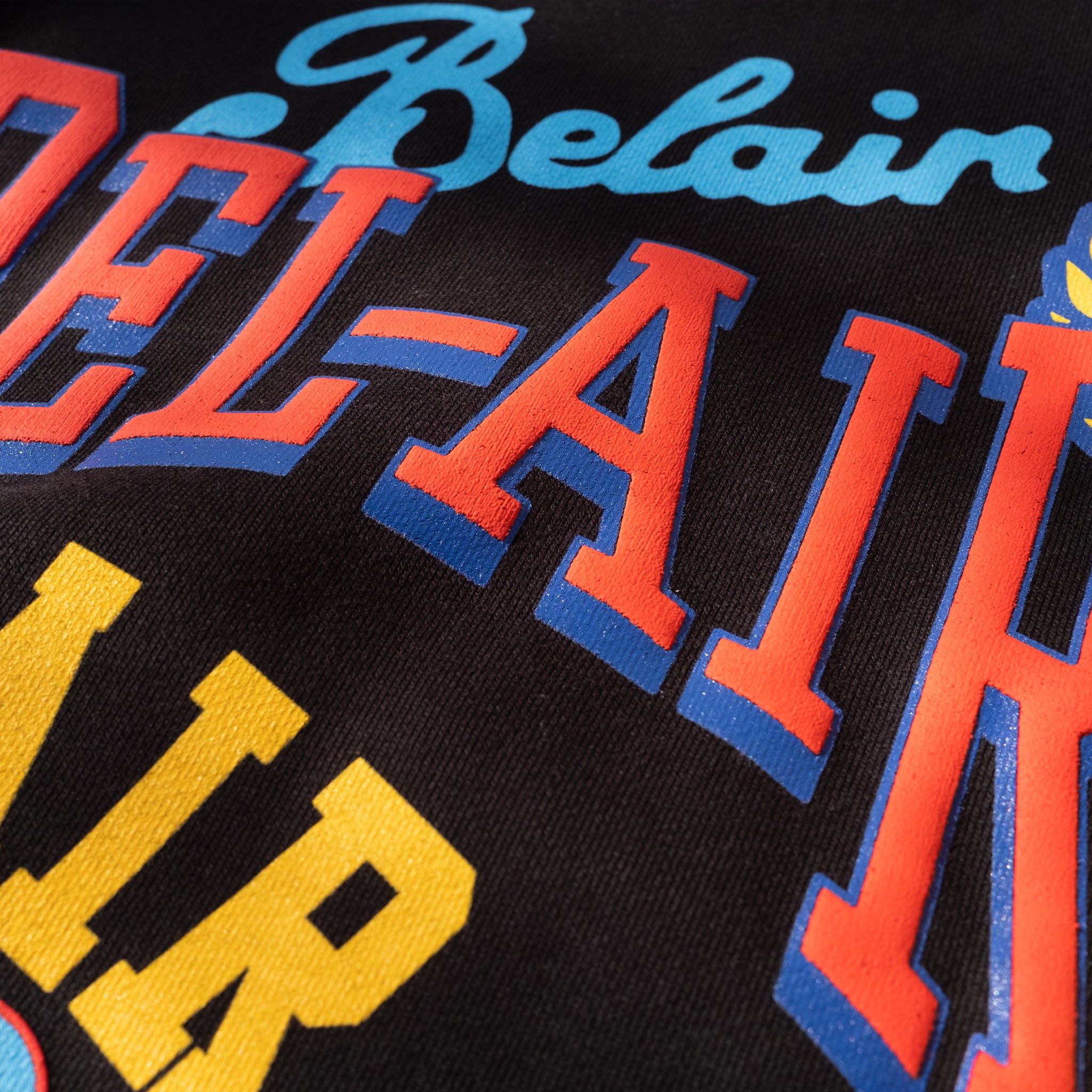 CHENILLE O.T.T. LOGO HOODIE, BLACK sold by Bel Air Athletics product image thumbnail 5