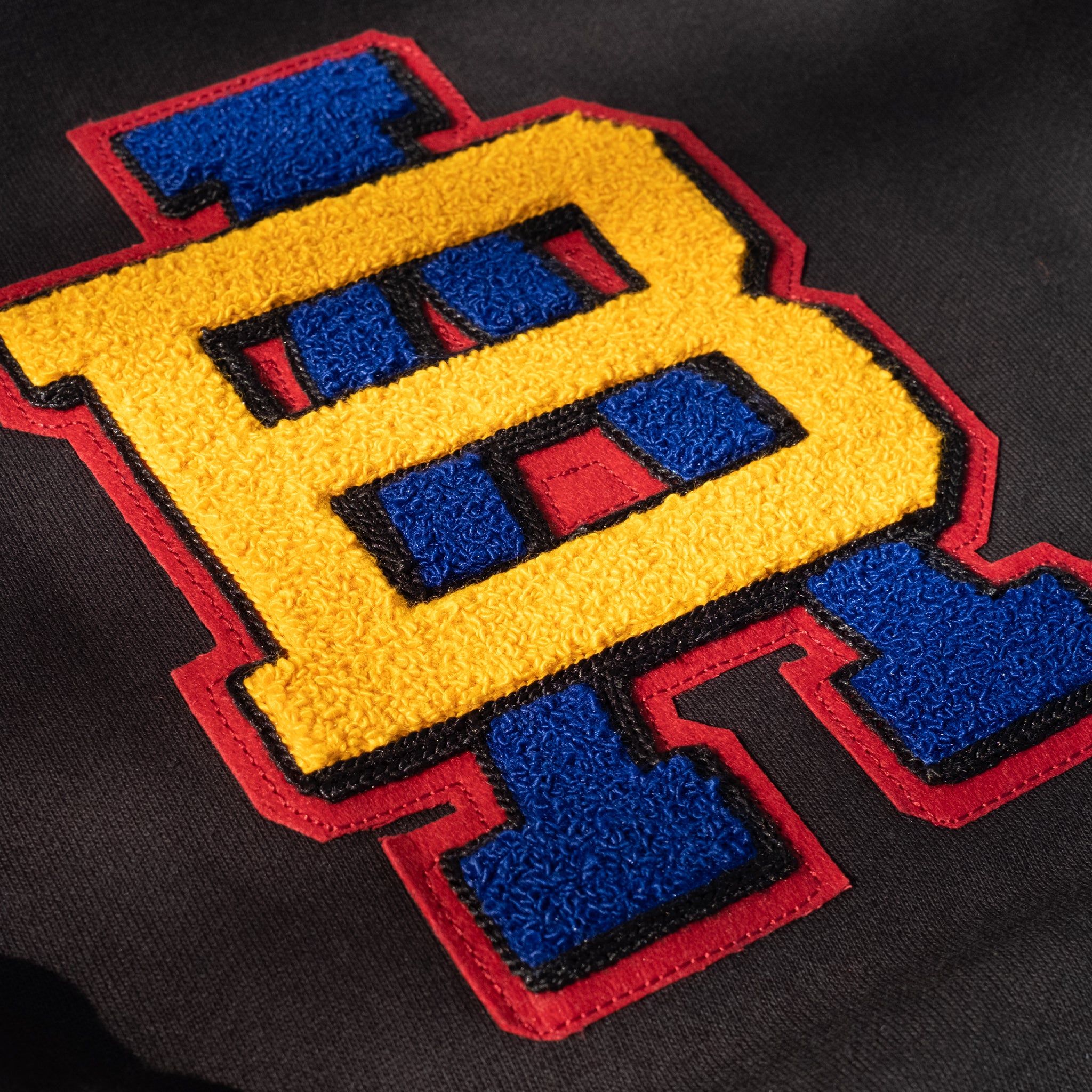 CHENILLE O.T.T. LOGO HOODIE, BLACK sold by Bel Air Athletics product image thumbnail 4
