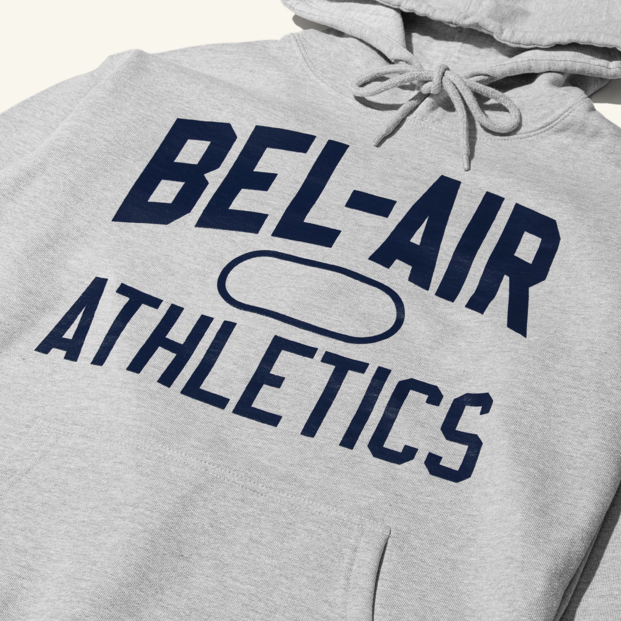 TEAM HOODIE, HEATHER GREY sold by Bel Air Athletics product image thumbnail 2