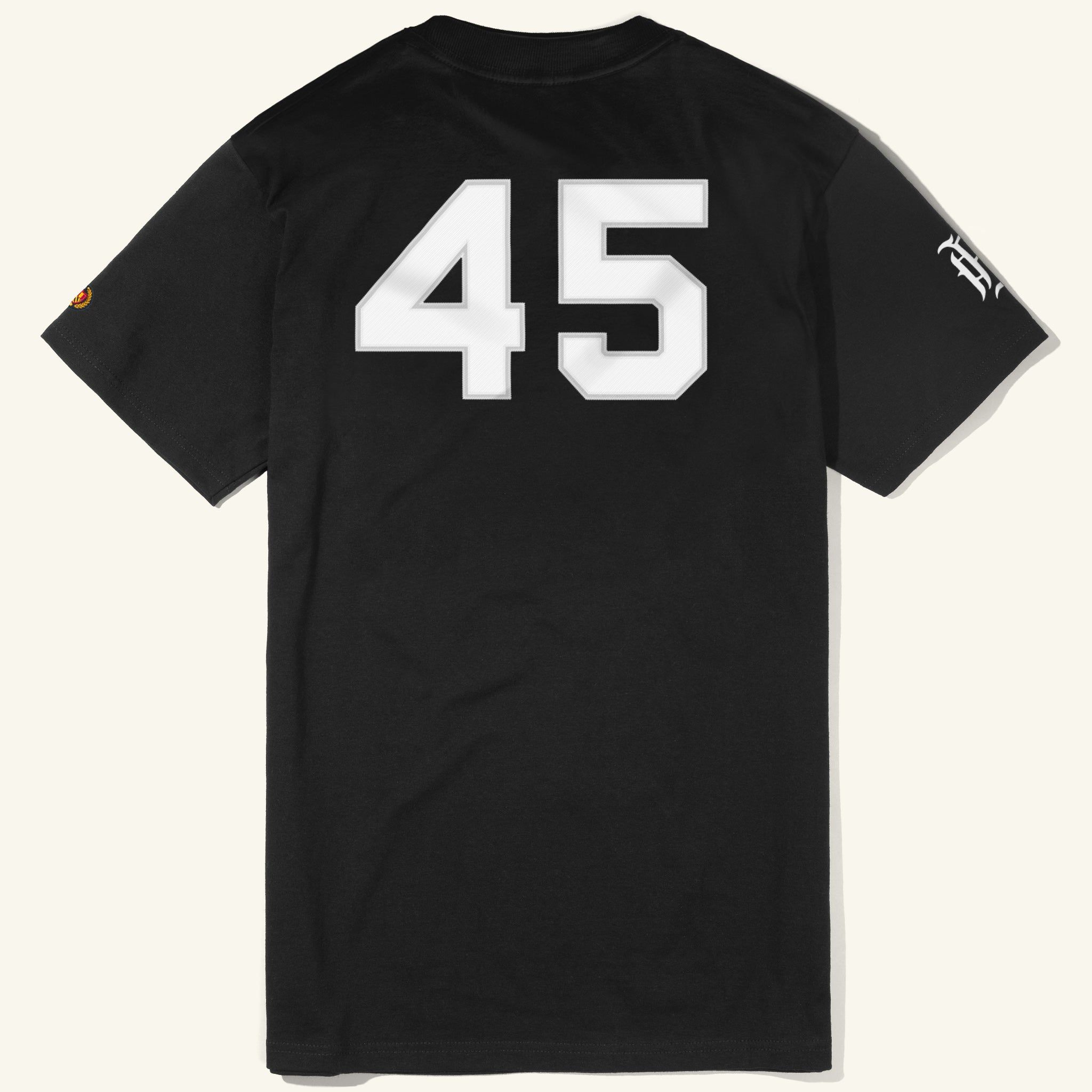 Double-A Tee, Black sold by Bel Air Athletics product image thumbnail 2