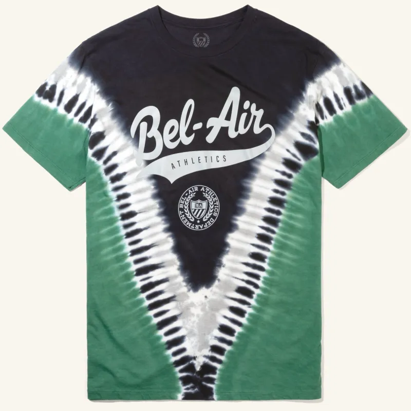 Victory Tie-Dye Tee, Emerald sold by Bel Air Athletics