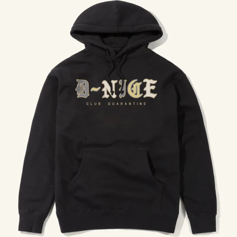 D-Nice Gothic Hoodie, Black sold by Bel Air Athletics
