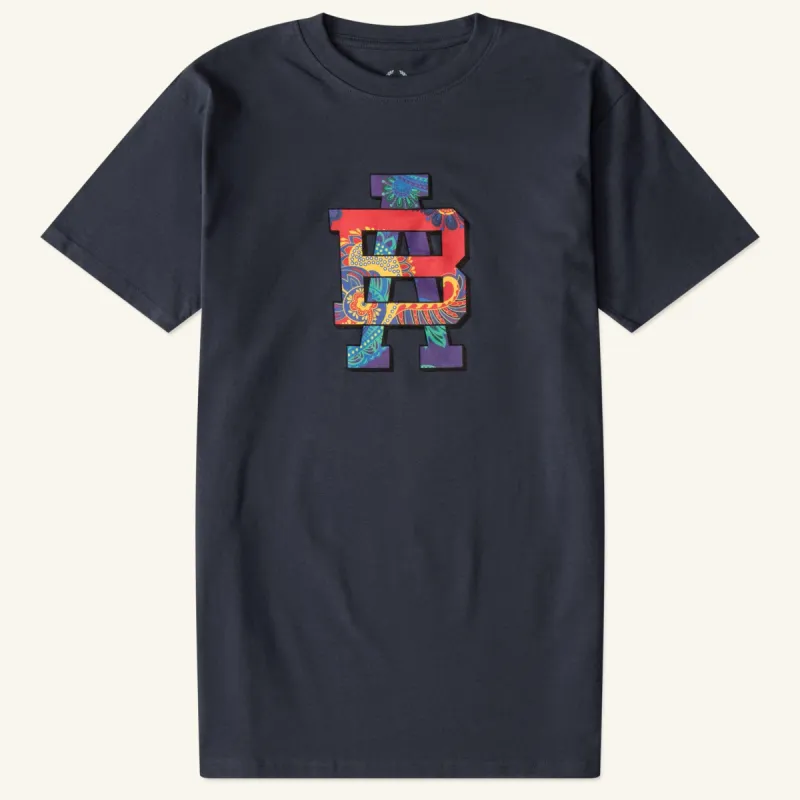 PAISLEY MONOGRAM TEE sold by Bel Air Athletics