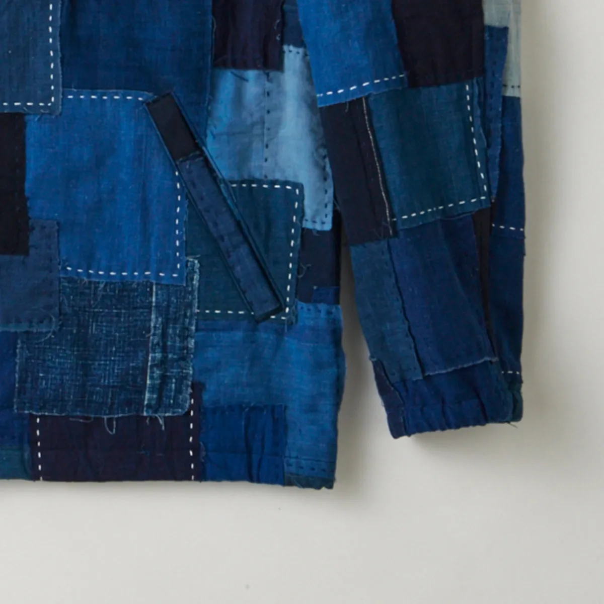Vintage Boro Patchwork Coaches Jacket sold by Kuon product image thumbnail 4