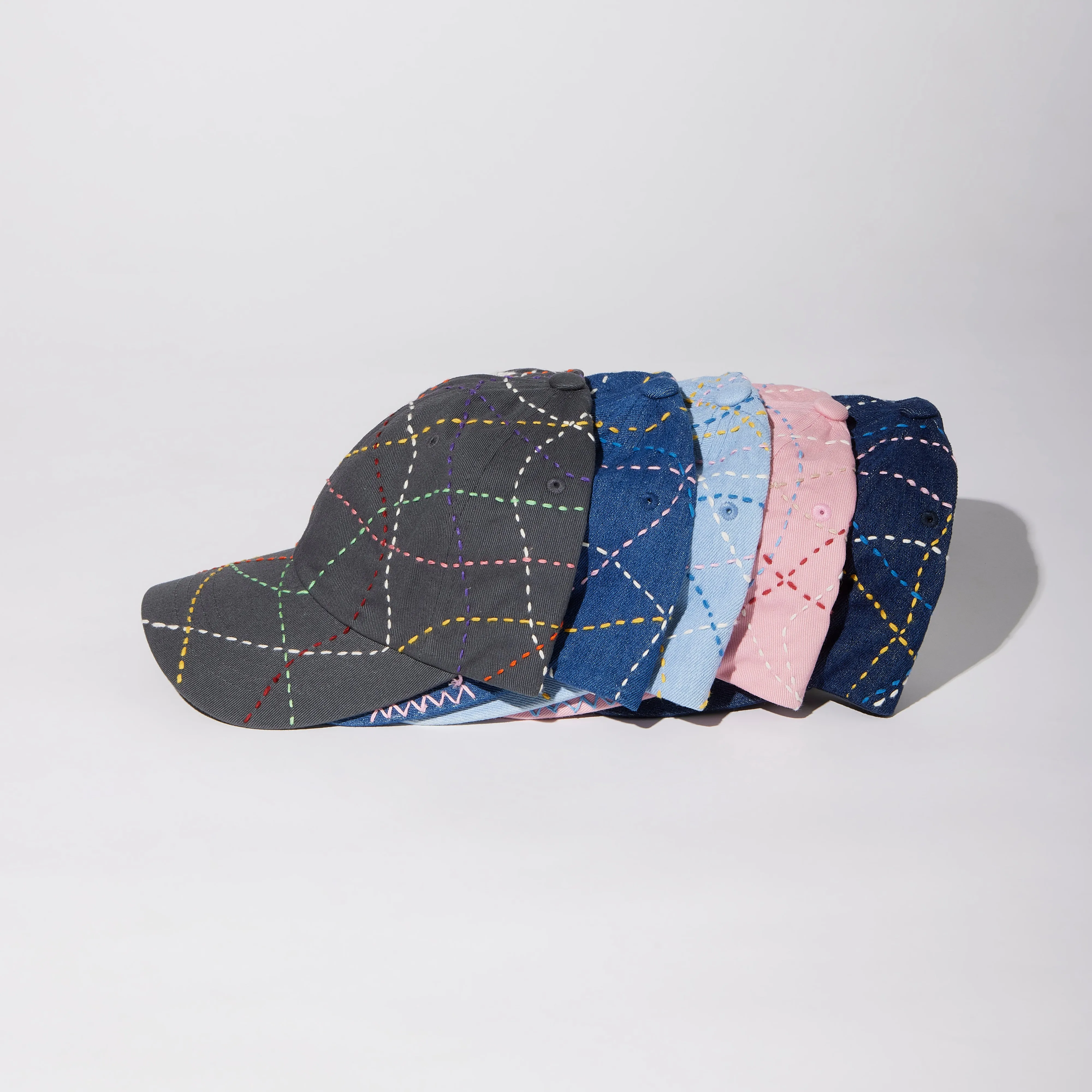 Sashiko All Over Cap sold by Kuon product image thumbnail 2