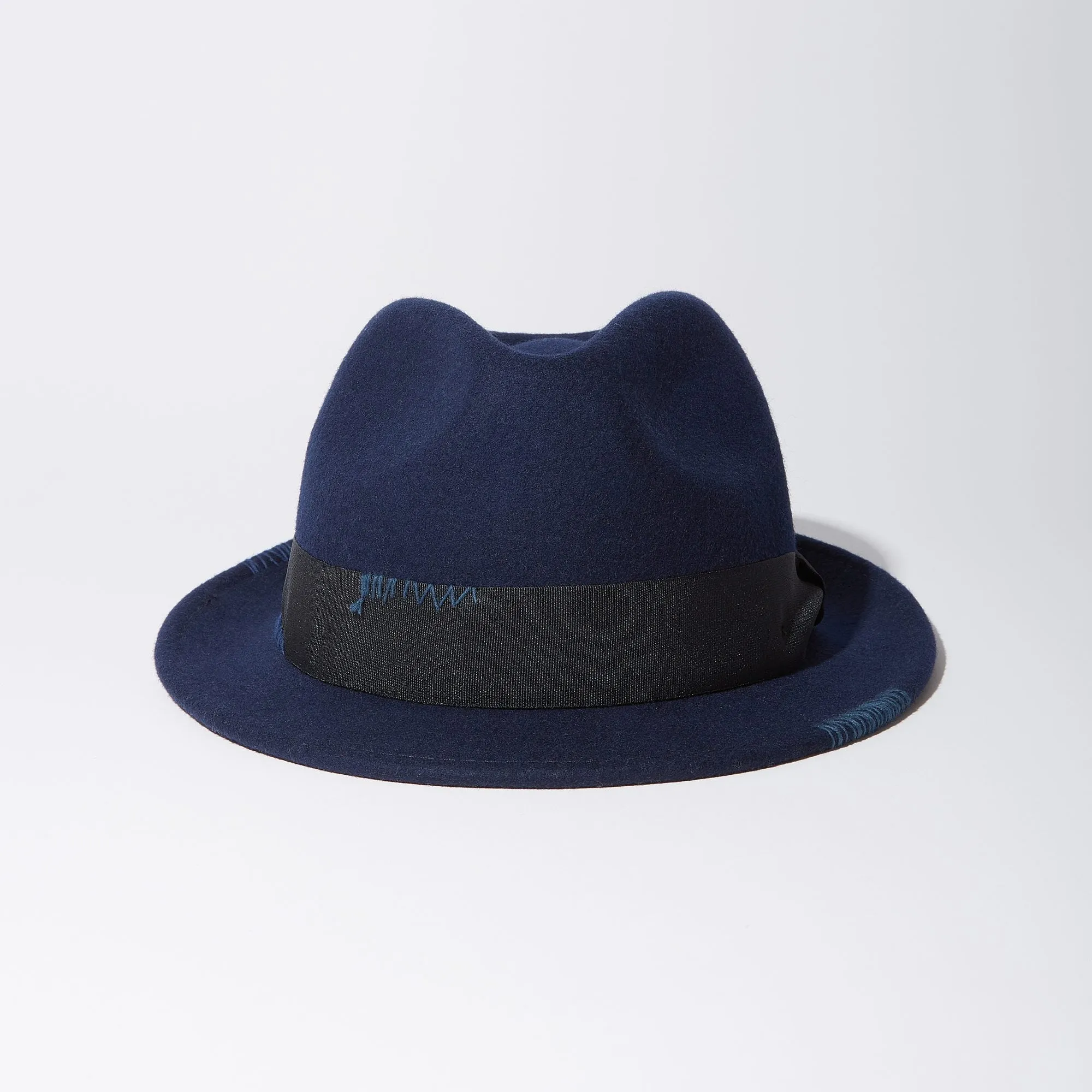 Sashiko Fedora Hat sold by Kuon