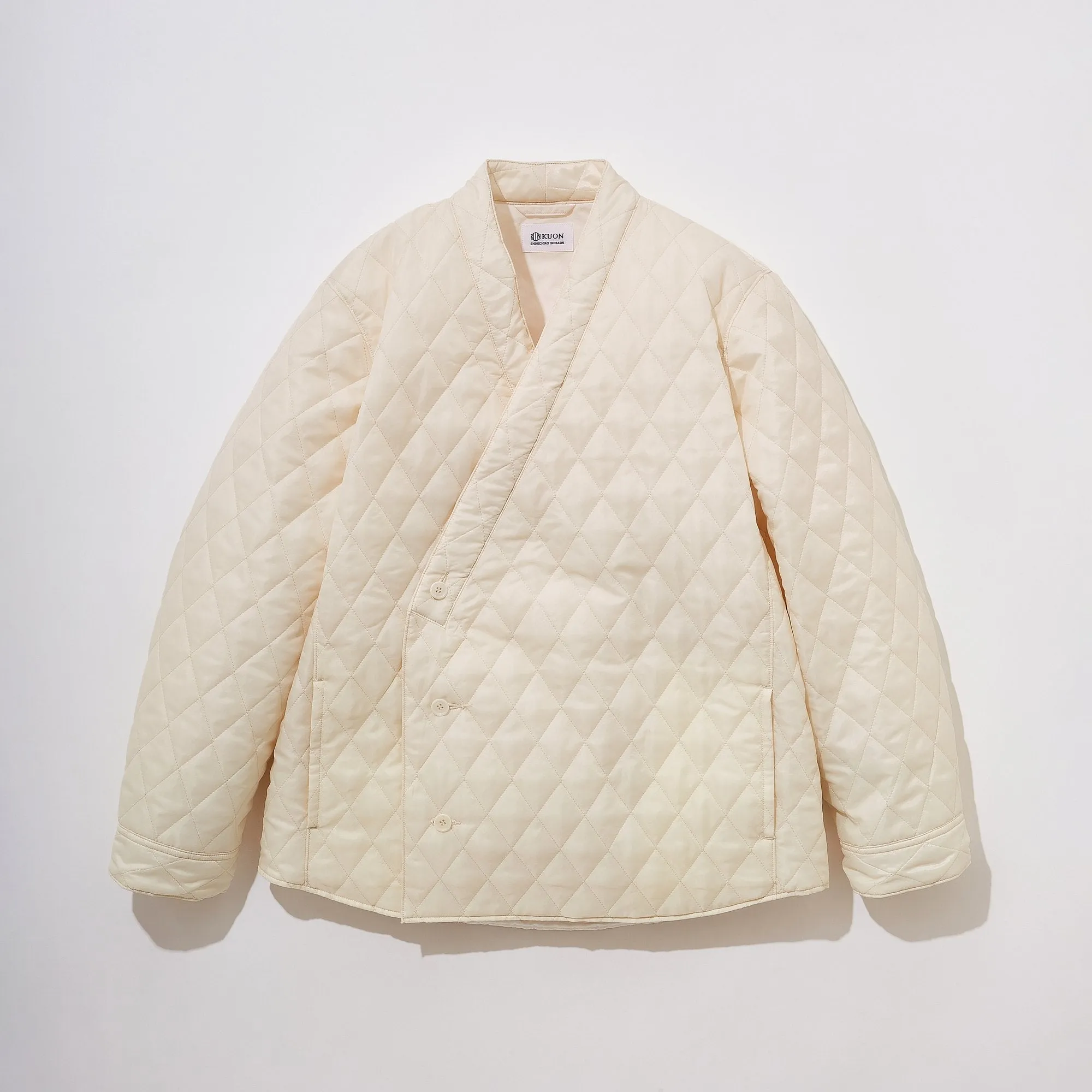 Kimono Collar Quilted Shirket sold by Kuon product image thumbnail 2