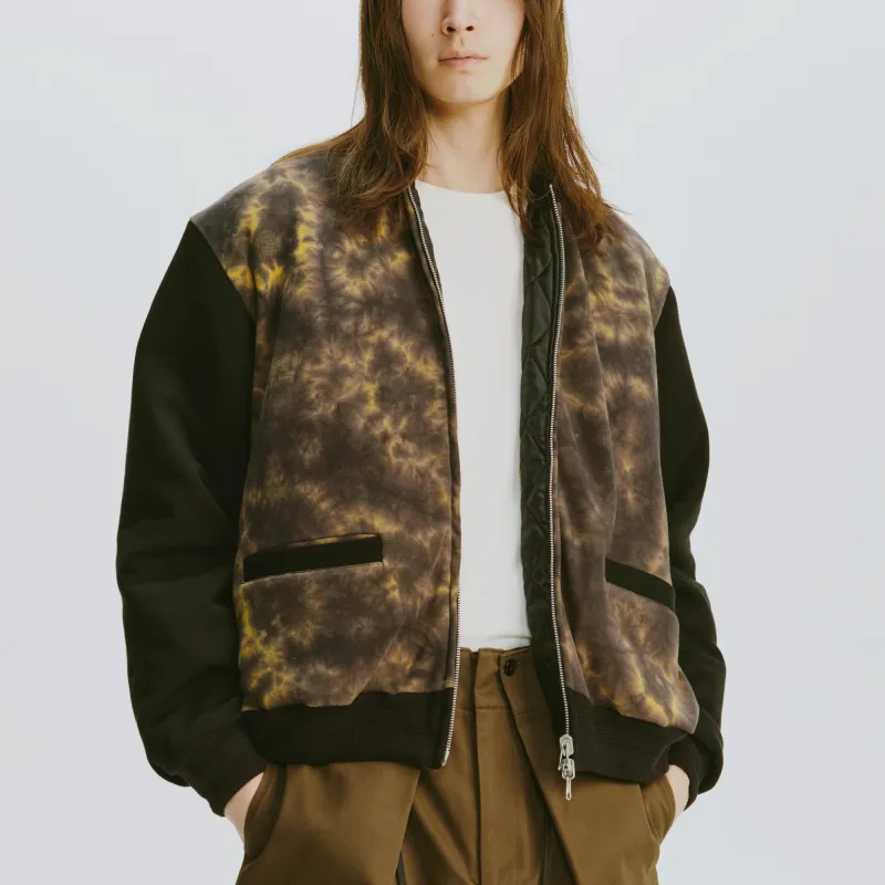 Arimatsu Shibori Knit Jacket sold by Kuon