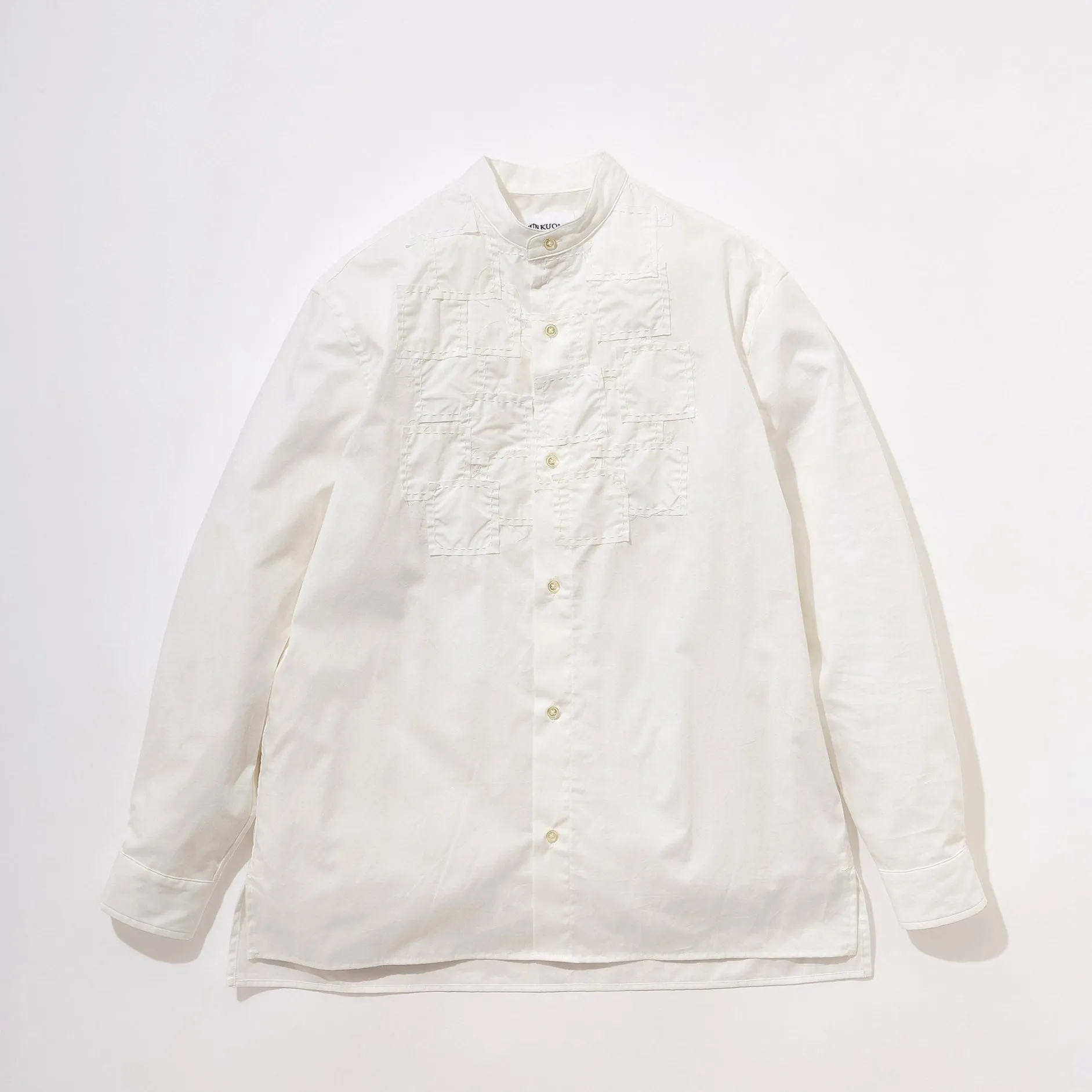 Band Collar Tux Shirket sold by Kuon product image thumbnail 2