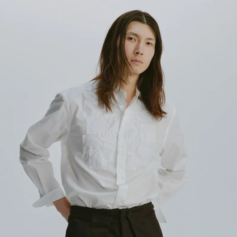 Band Collar Tux Shirket sold by Kuon