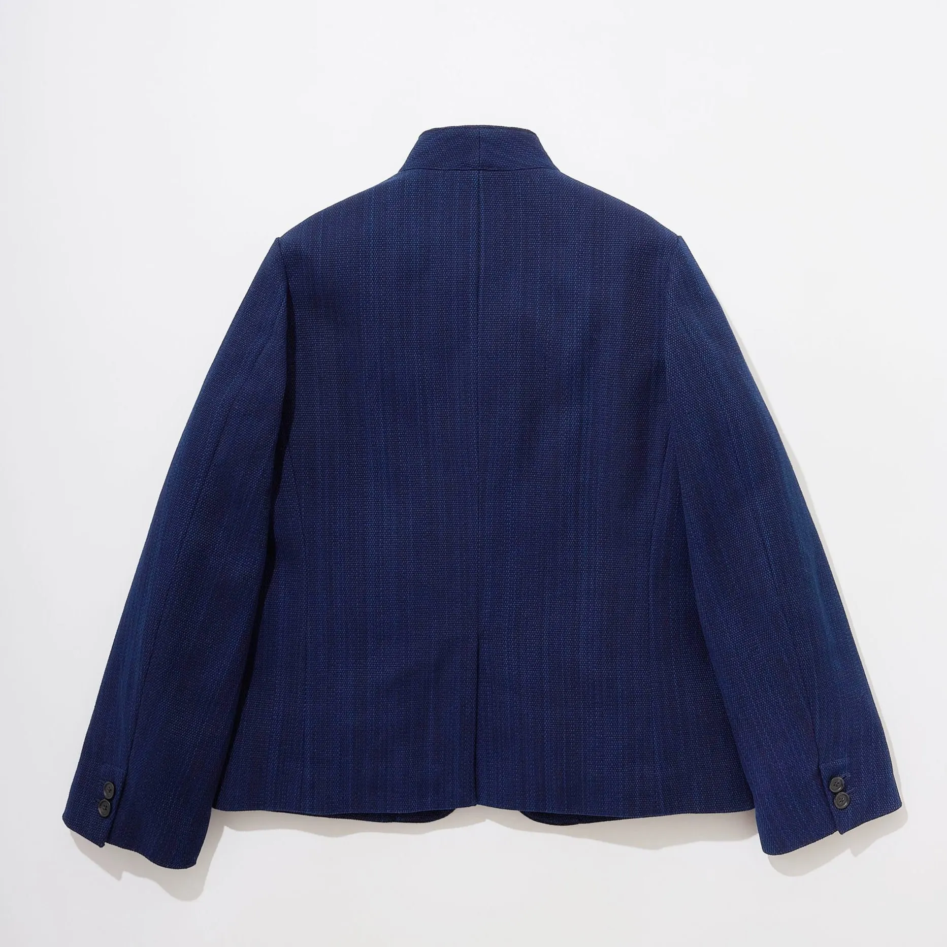 Aizome Sashiko Kimono Collar Blazer sold by Kuon product image thumbnail 3