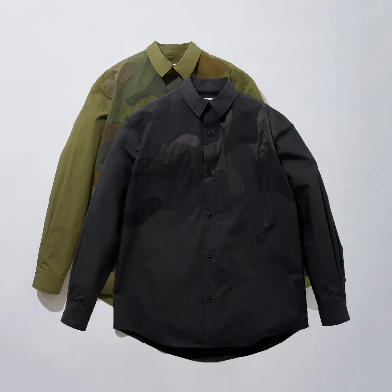 Patchwork Camo Hobo Shirt sold by Kuon