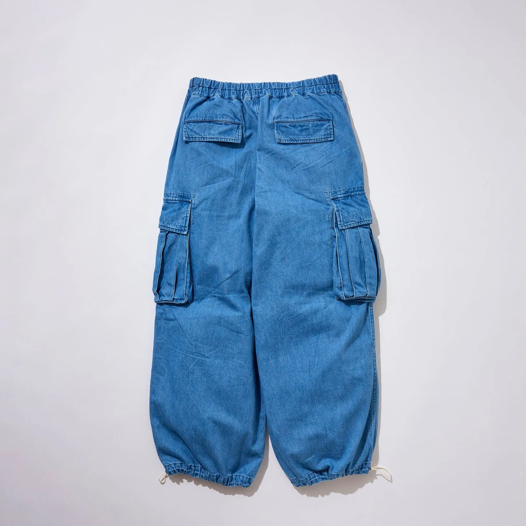 Denim Cargo Trousers sold by Kuon product image thumbnail 3