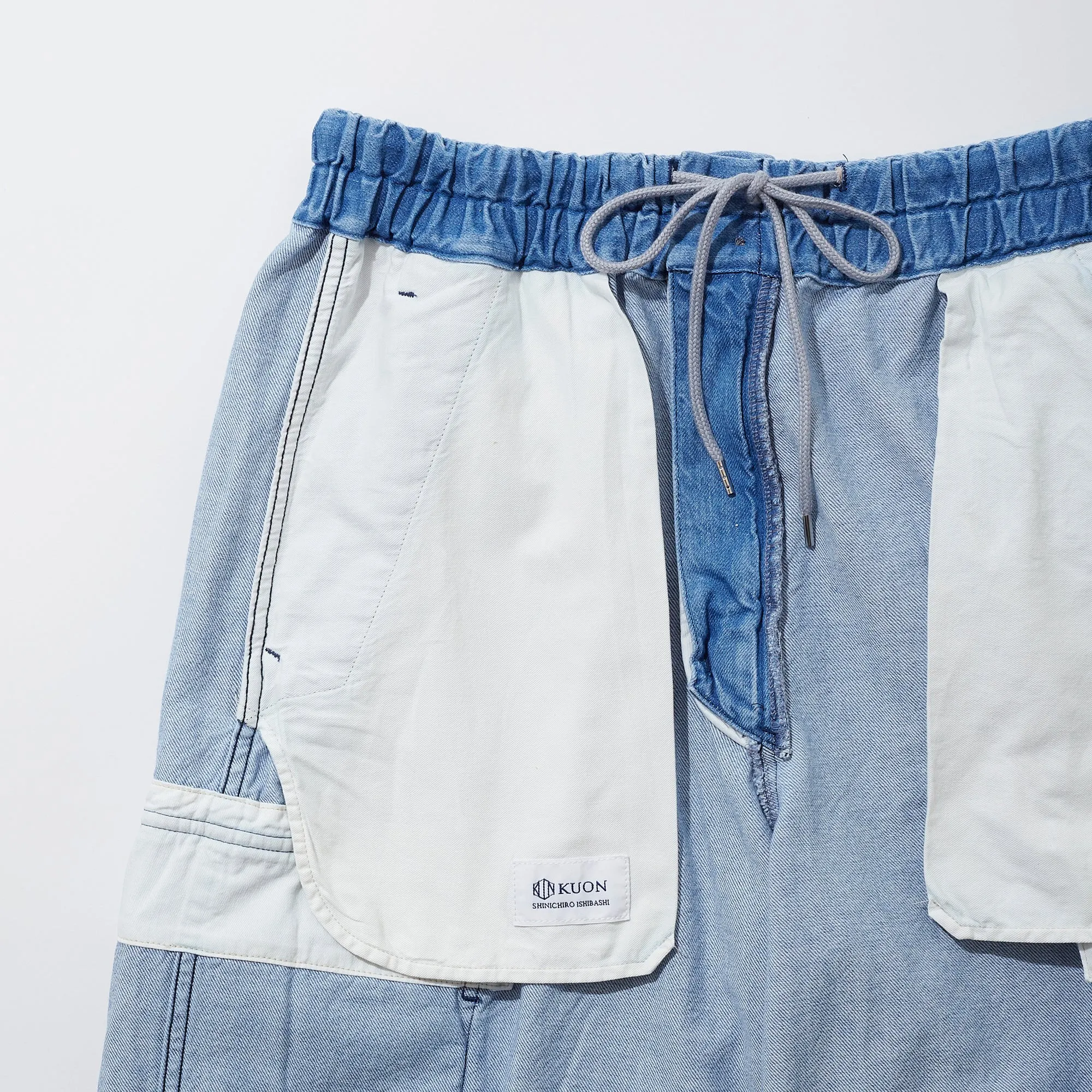 Denim Cargo Trousers sold by Kuon product image thumbnail 5