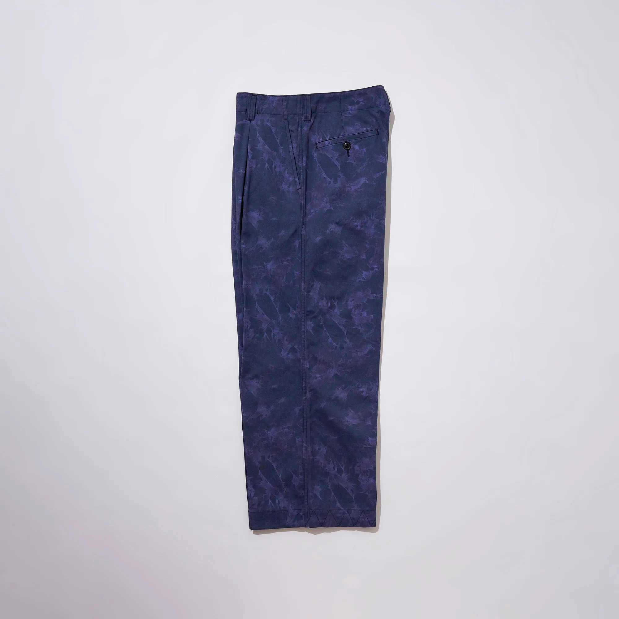 Mura Shibori Printed Wide Trousers sold by Kuon product image thumbnail 4