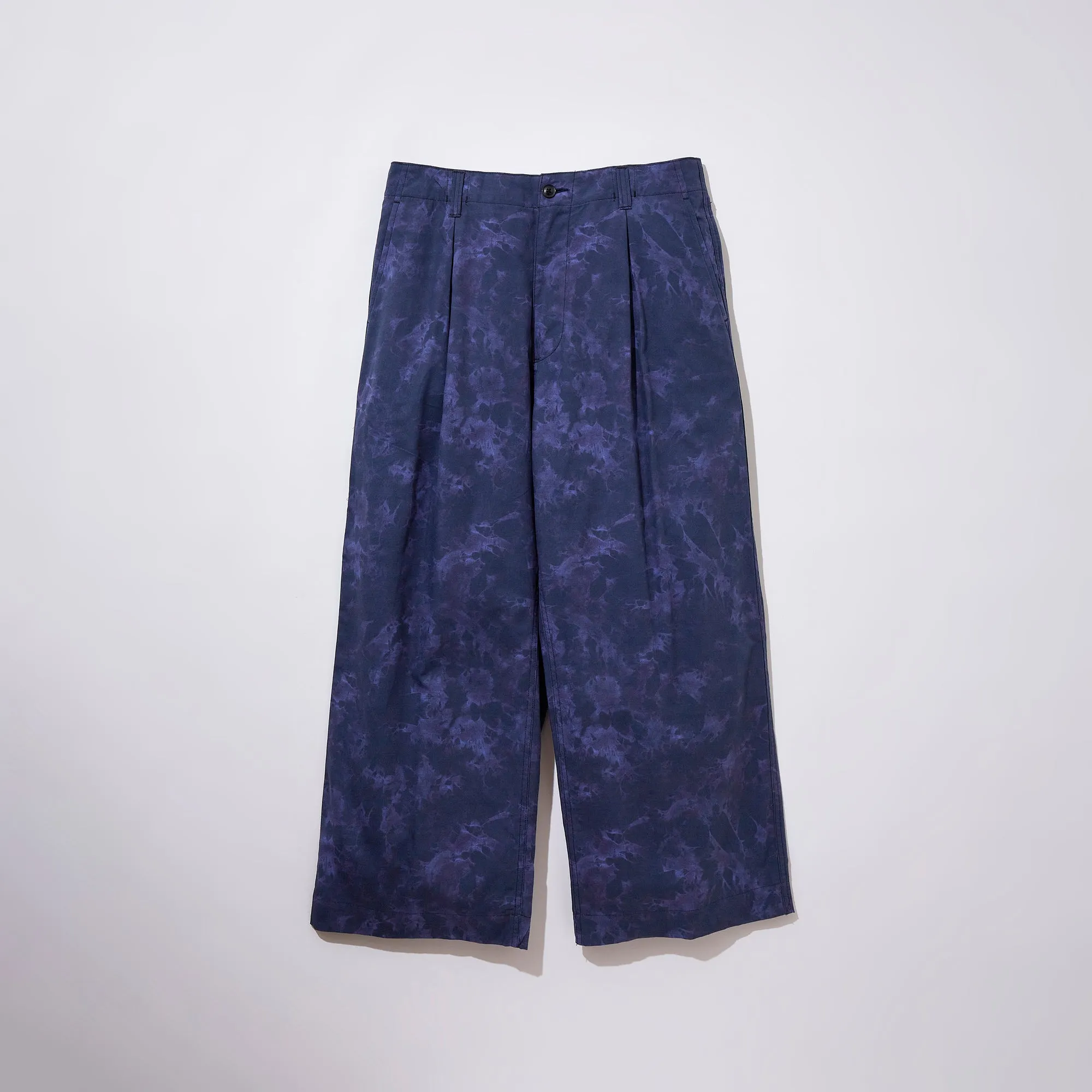 Mura Shibori Printed Wide Trousers sold by Kuon product image thumbnail 3