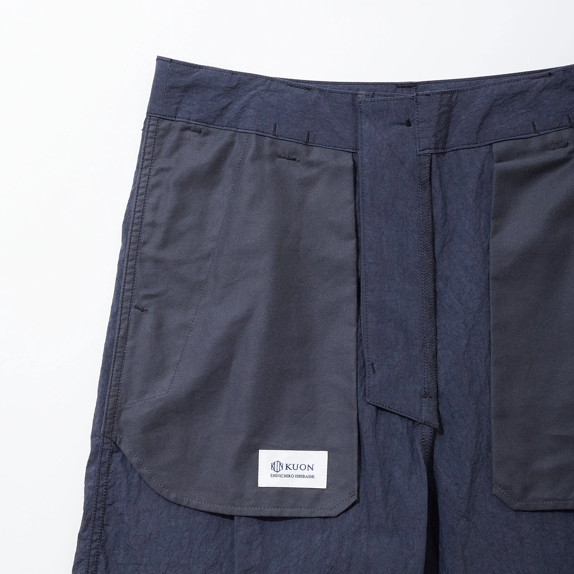 Fanage Cotton/Nylon Wide Trousers sold by Kuon product image thumbnail 5