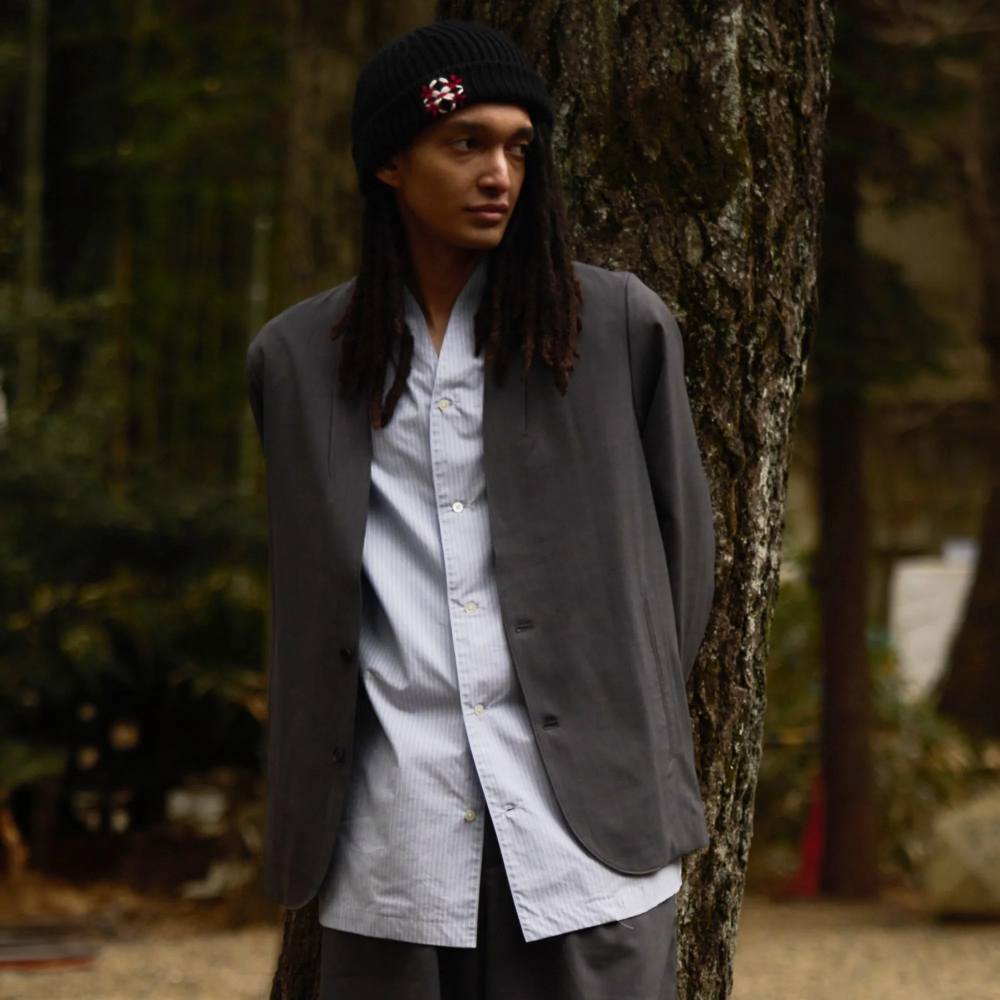 Kimono Collar Blazer sold by Kuon