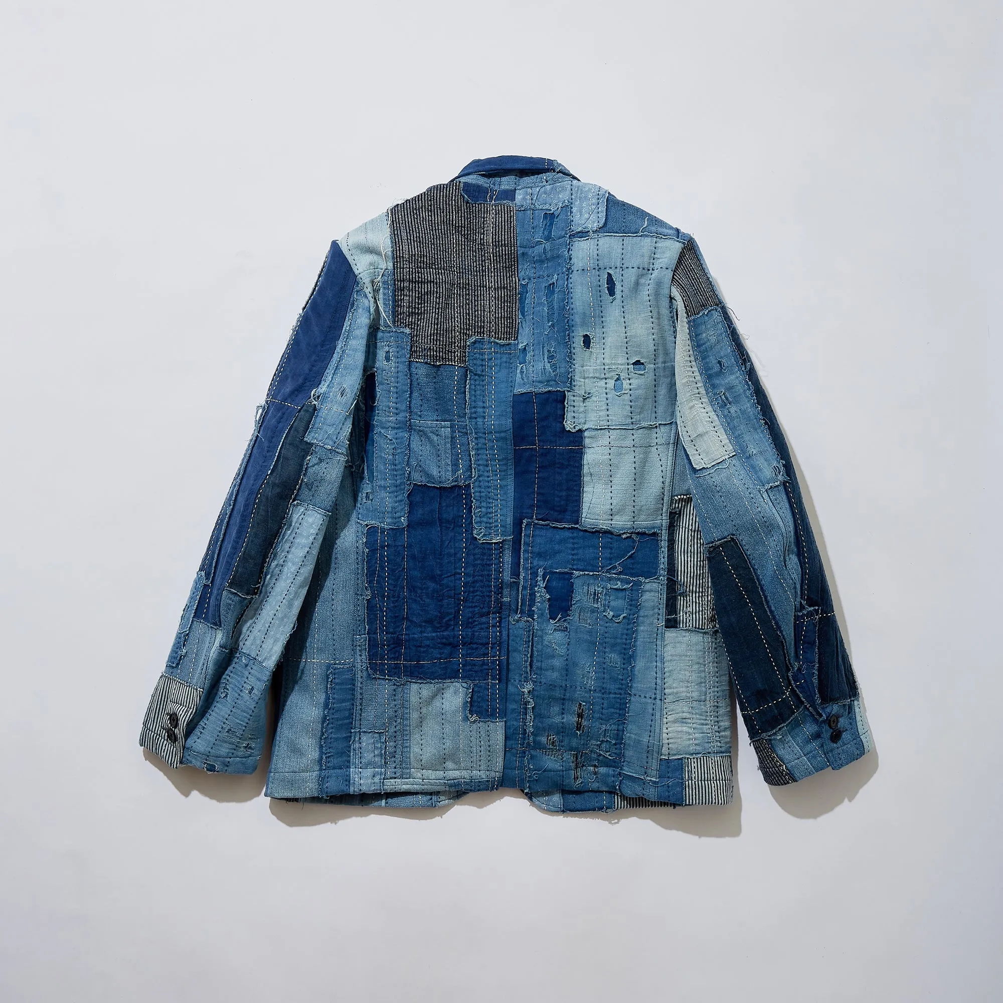 Distressed Denim Blazer sold by Kuon product image thumbnail 3