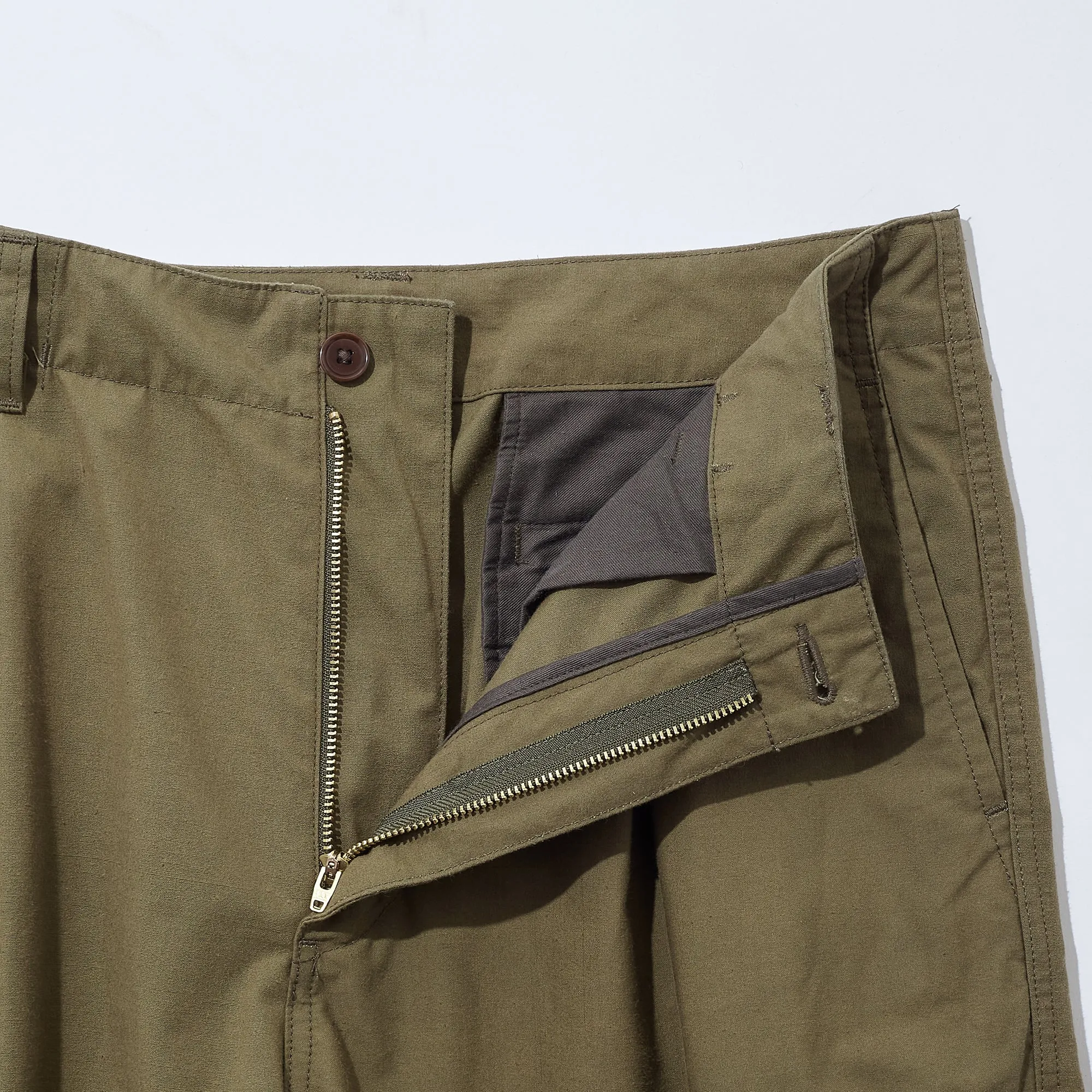 Vintage Military Tent Wide Trousers sold by Kuon product image thumbnail 4