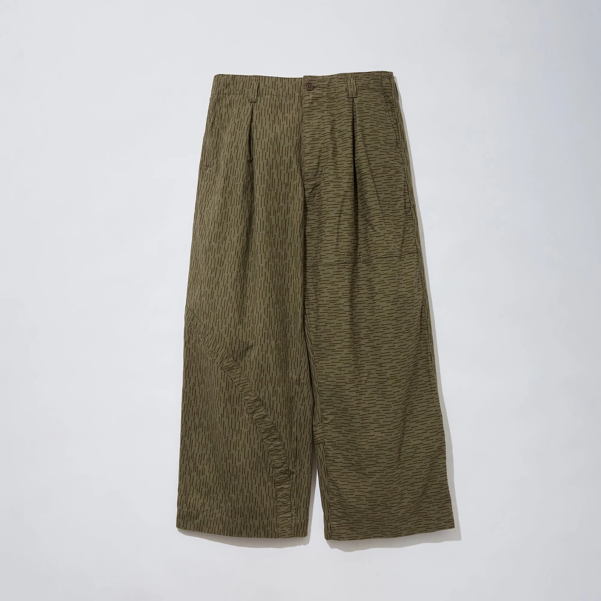Vintage Military Tent Wide Trousers (Raindrop Camo) sold by Kuon product image thumbnail 2