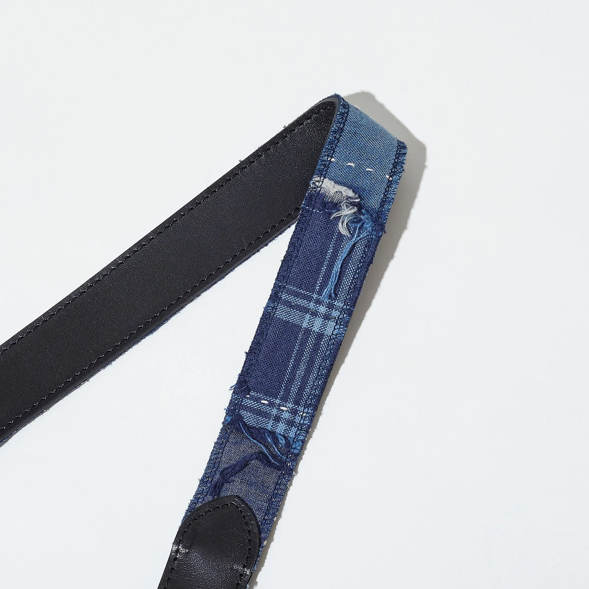 Leather Belt -UPCYCLED BORO TYPE02- sold by Kuon product image thumbnail 2