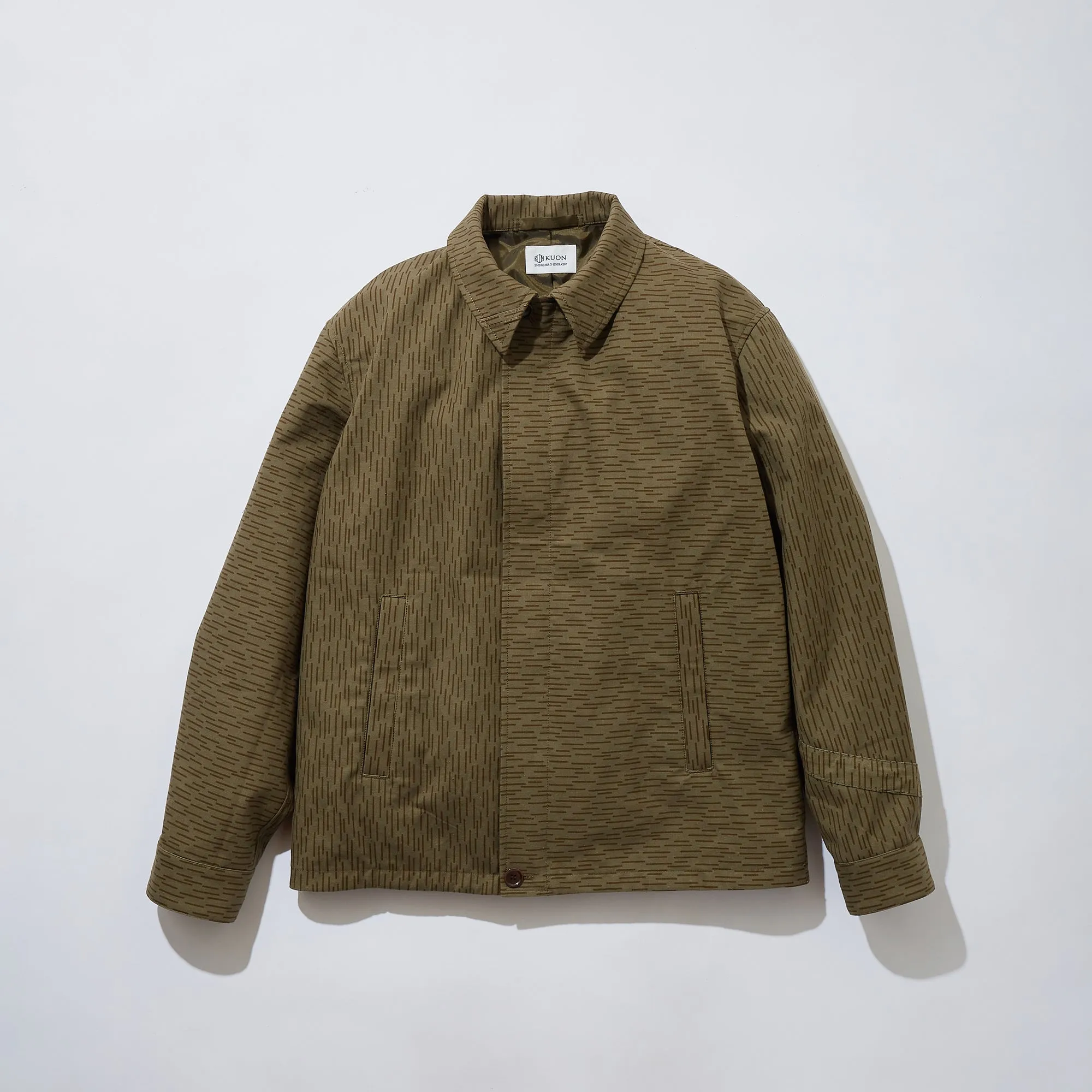 Vintage Military Tent Harrington Jacket (Raindrop Camo) sold by Kuon product image thumbnail 2