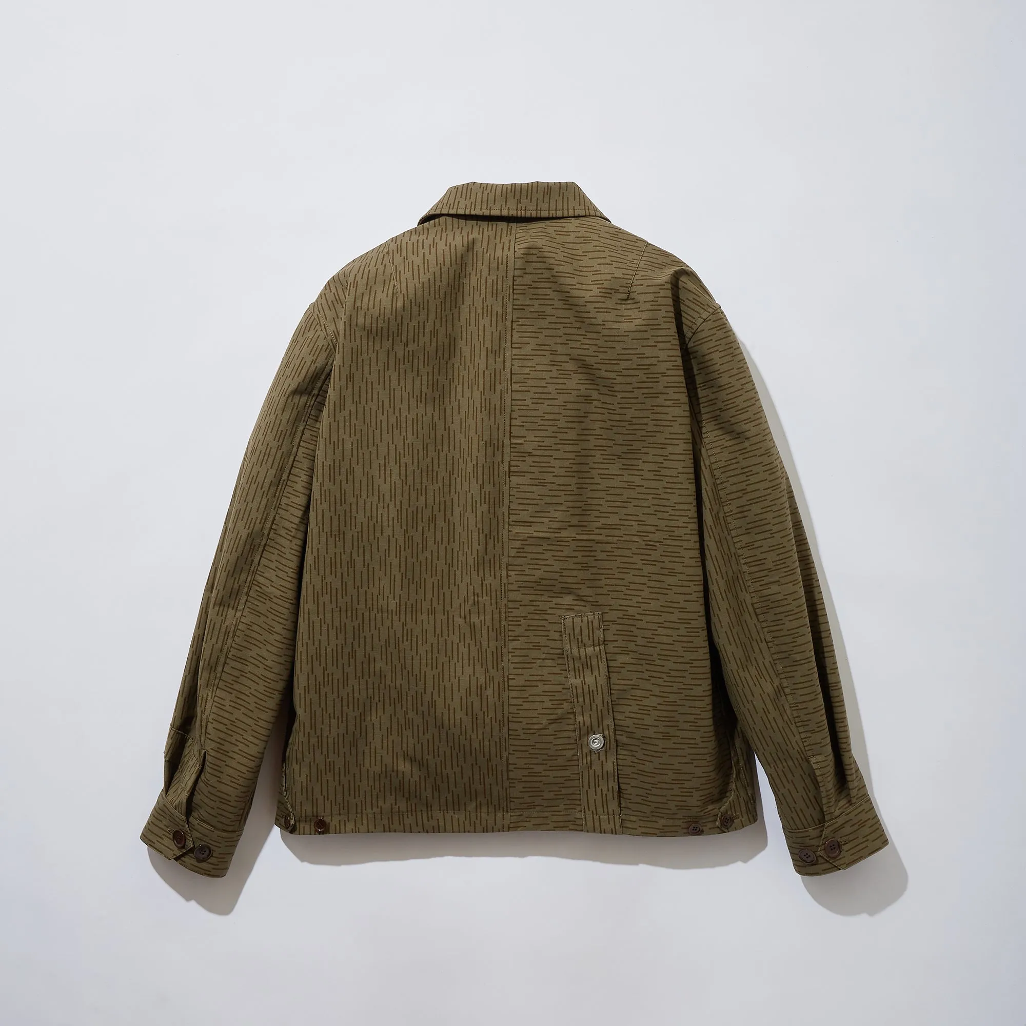 Vintage Military Tent Harrington Jacket (Raindrop Camo) sold by Kuon product image thumbnail 3