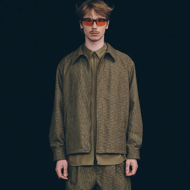 Vintage Military Tent Harrington Jacket (Raindrop Camo) sold by Kuon