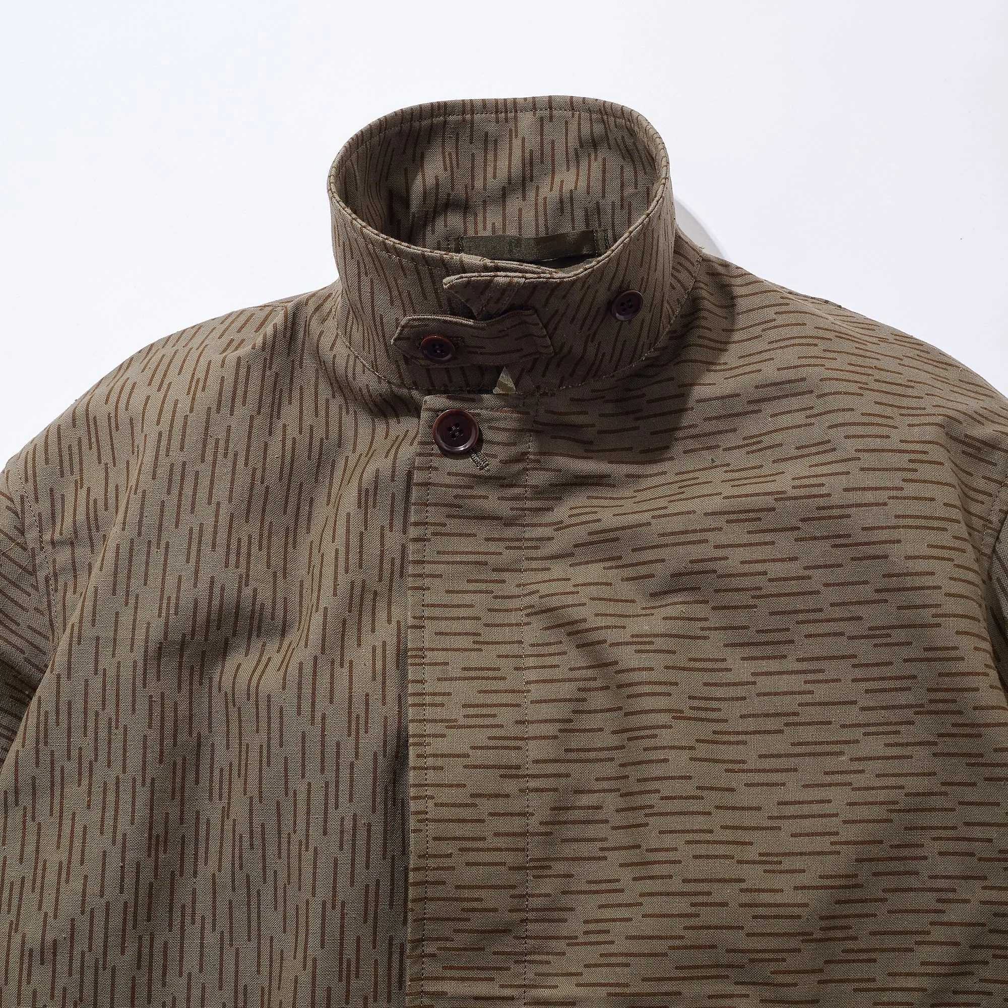 Vintage Military Tent Harrington Jacket (Raindrop Camo) sold by Kuon product image thumbnail 5